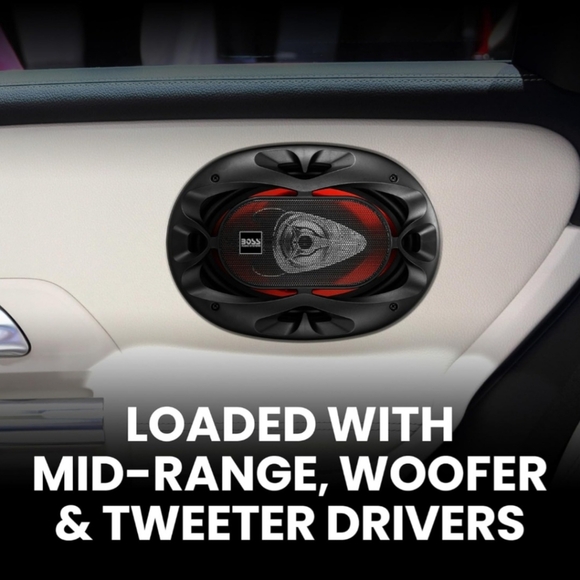 BOSS Audio Systems CH6920 Car Speakers - 350 Watts of Power Per Pair and 175 Wat - Picture 3 of 5